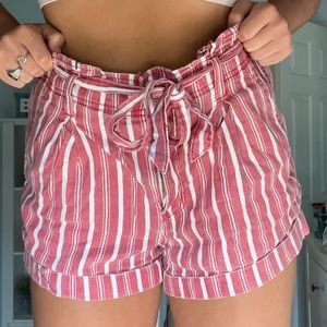 FLOWY SRIPED AMERICAN EAGLE SHORTS